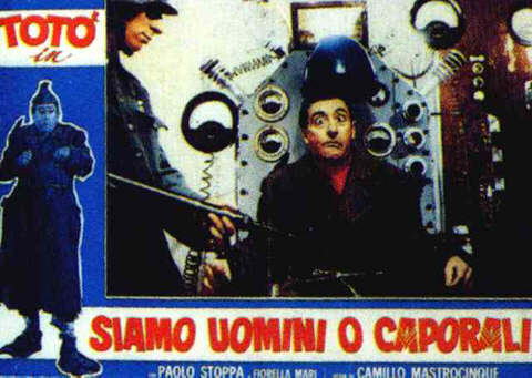 La locandina di Siamo uomini o caporali ?