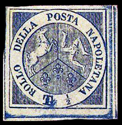francobollo trinacria raro garibaldi napoli